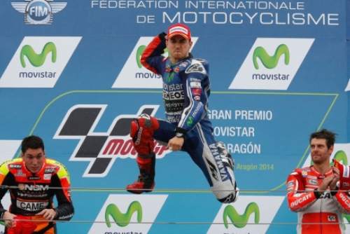 Aragon MotoGP Lorenzo After Suspense1