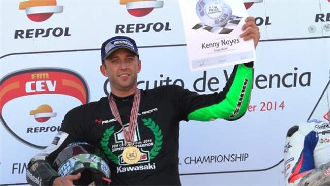 Kenny Noyes CEV Superbike 2014 Championship