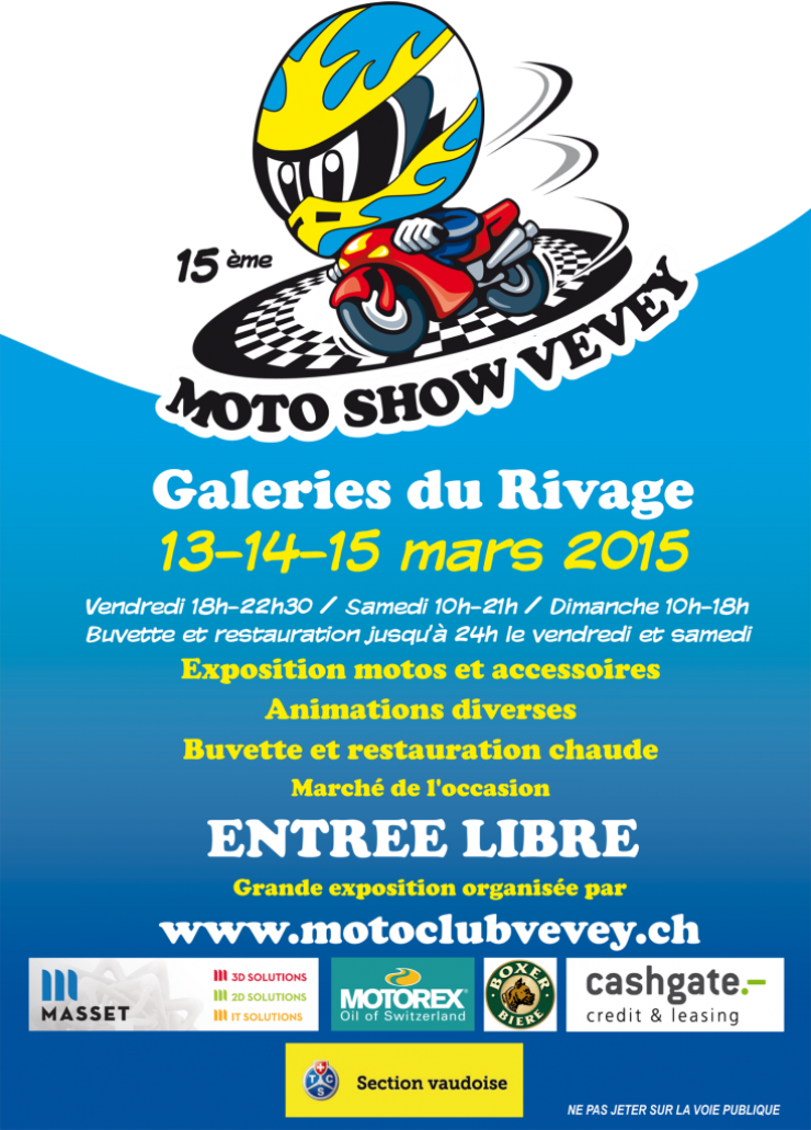 15TH MOTORCYCLE SHOW VEVEY 2015