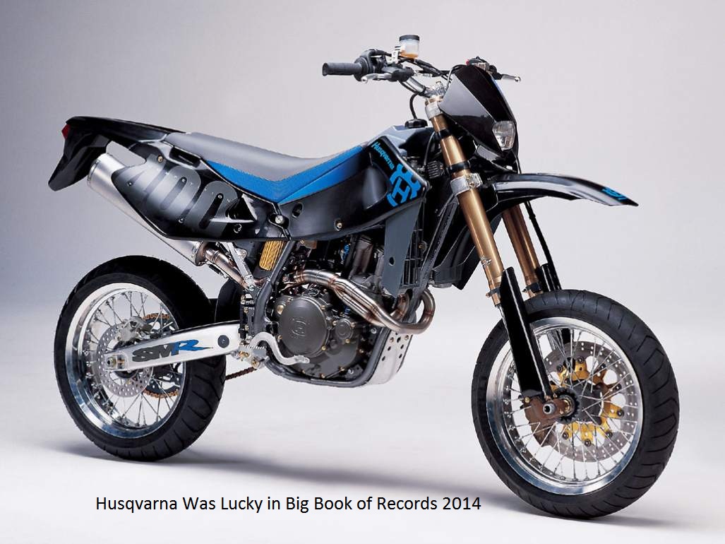 Husqvarna Was Lucky in 2014 with Big Book of Records