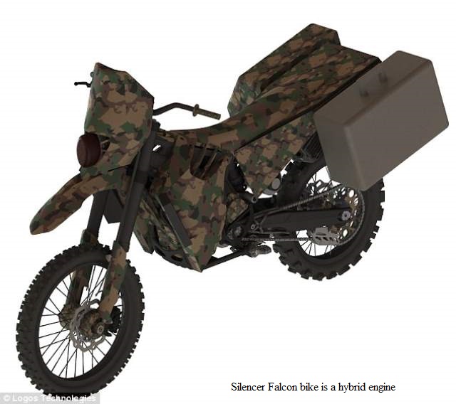US Army Produced a Silent Stealth Electric Motorbike