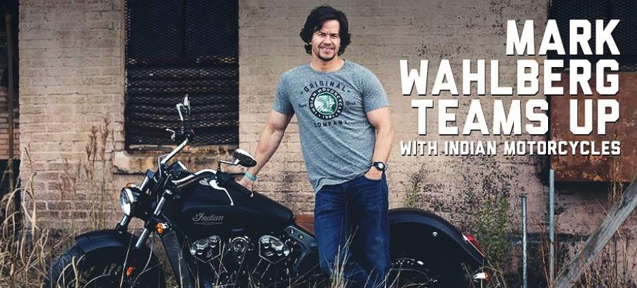 Indian Motorcycles Joint Venture With Mark Wahlberg