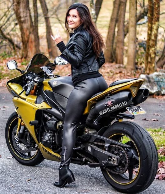 Female Motor Rider Attire